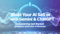 build your gemini pro ai saas and ai website or ai chatbot