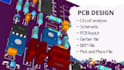 design best pcb board, schematic and 3d model