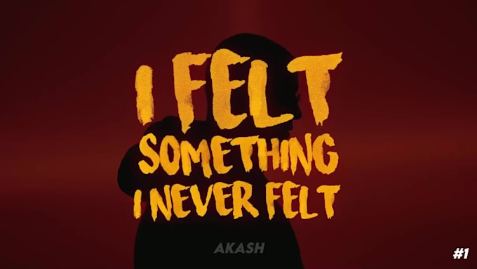 create an animated lyric video for your song