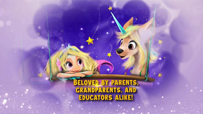 create this children book trailer kids book promo video