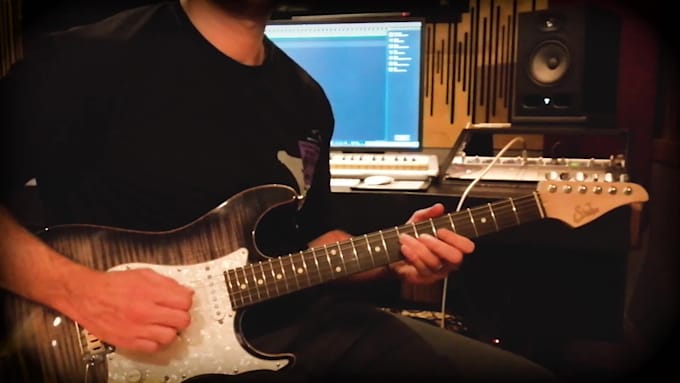 record pop funk rhythm guitar tracks