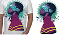 create attractive graphic t shirt design