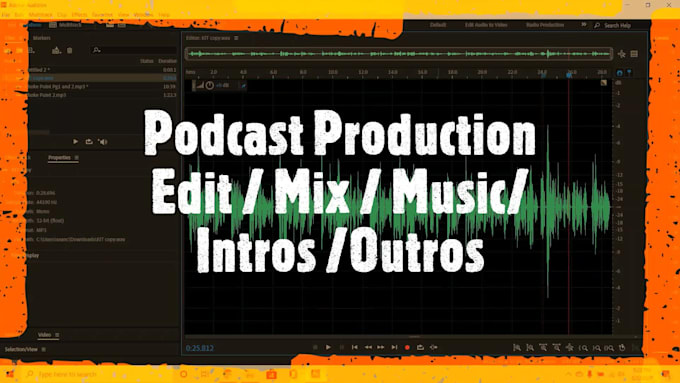 edit and mix your podcast audio
