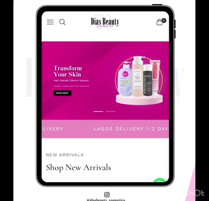 build an shopify, wordpress website for all business