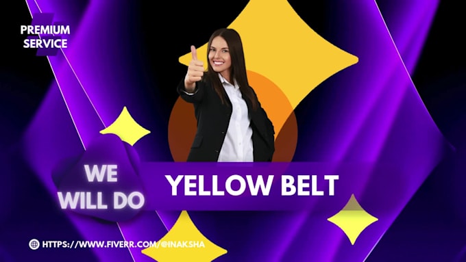 help you gain a six sigma yellow belt certificate