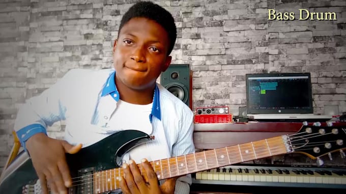 create spicy guitar loops for you