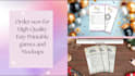 create custom bridal shower and all party bundle