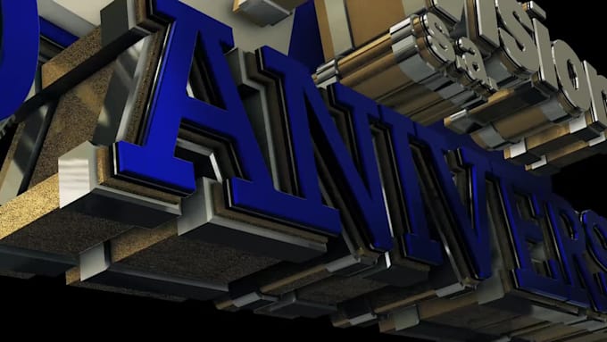 create 3d logo animation intro