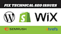fix h1 critical fetal errors, robots txt, sitemaps, website technical seo issues