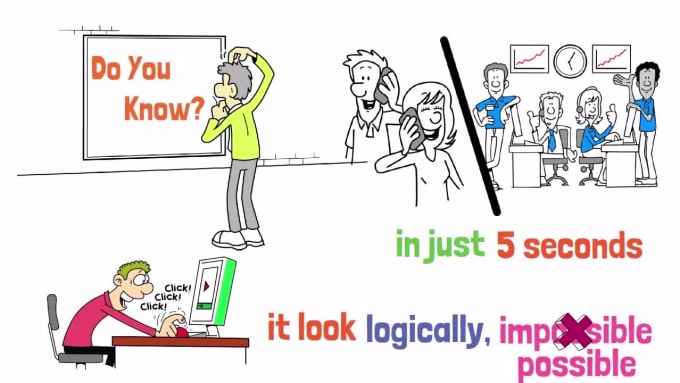 Create a custom whiteboard animation explainer video in 24 hours by ...