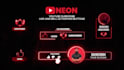 create outstanding youtube subscribe, like and bell buttons
