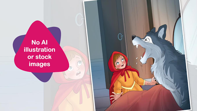 create children story book illustration, picture book, children book cover