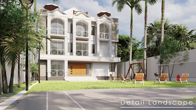 do architectural  3d rendering