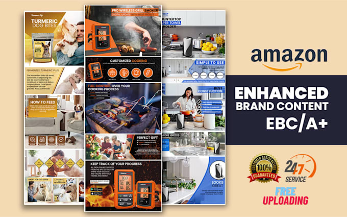 do amazon enhanced brand content, amazon a plus content, amazon ebc design