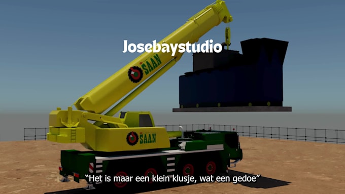 create 3d industrial animation, factory process animation, manufacturing project