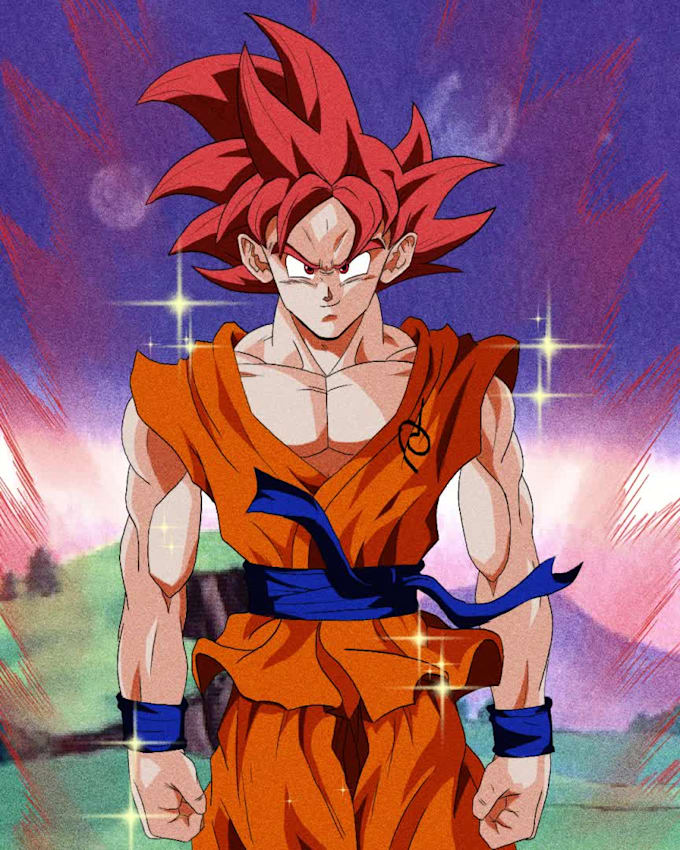 draw anything dbz, anime, manga, character design and ocs