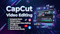 your capcut video editor for talking head video editing