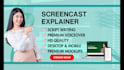create 4k HD screencast explainer tutorial video for your website or app