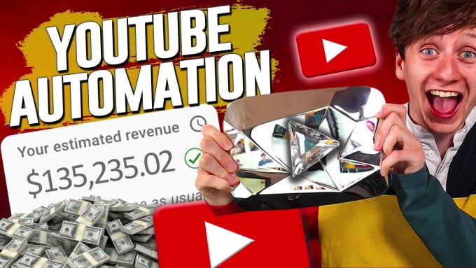 Create a youtube cashcow automation channel for you by Ikrammalkani ...