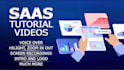 create saas demo video to explain how to use your software