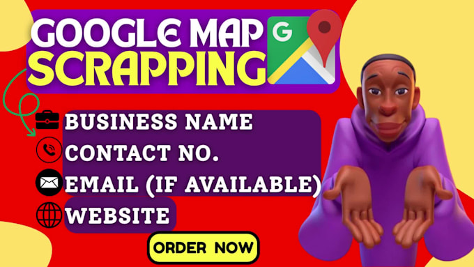 scrape google map, b2b lead generation, email collection