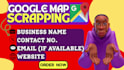 scrape google map, b2b lead generation, email collection