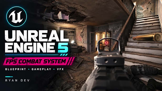 do unreal engine game development, blueprint scripting and combat systems