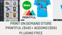design tshirt printing website or print on demand printful store