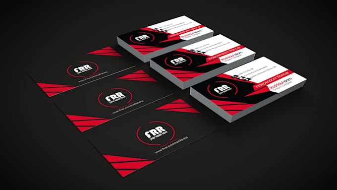 business card design and logo