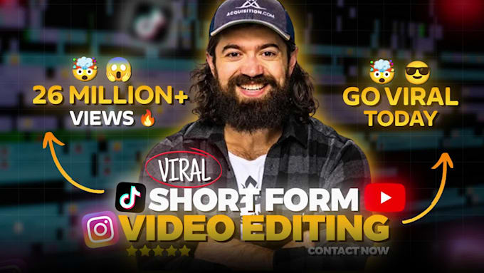 edit viral instagram reels, youtube shorts, and tiktoks with motion graphics