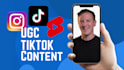create reels, youtube shorts, tiktok, social ads ugc video