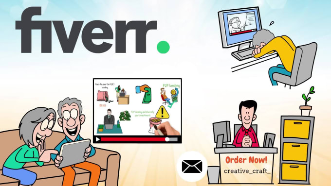 create whiteboard animation explainer video within 24 hours