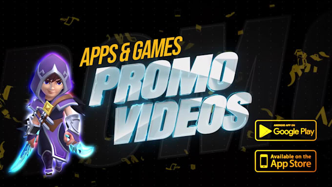 create professional app and game promo video