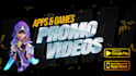 create professional app and game promo video