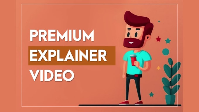 create 100 percent unique explainer video or promo video