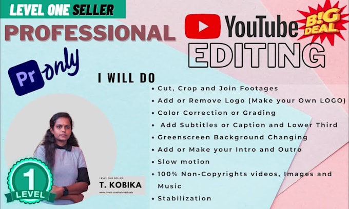 edit videos for your youtube channel