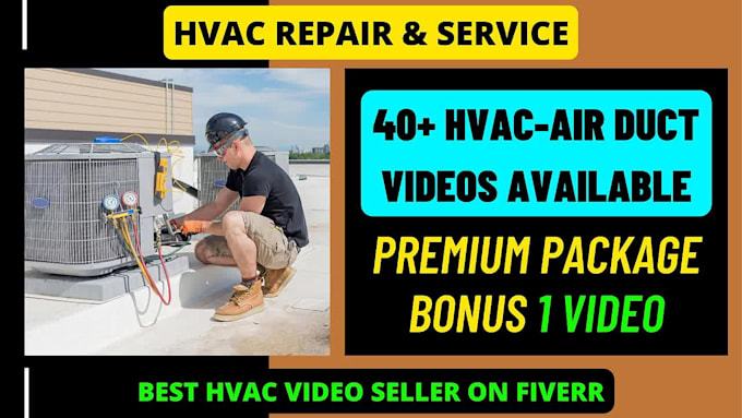 do hvac video or hvac install repair service promo