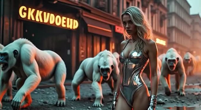 create a professional ai generated music video in 4k ultra HD