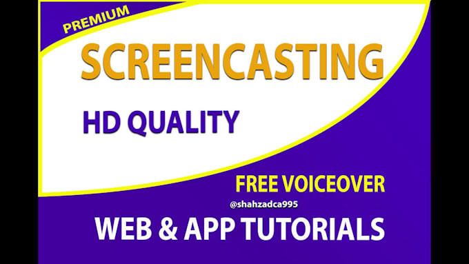 create a professional website tutorial video for you