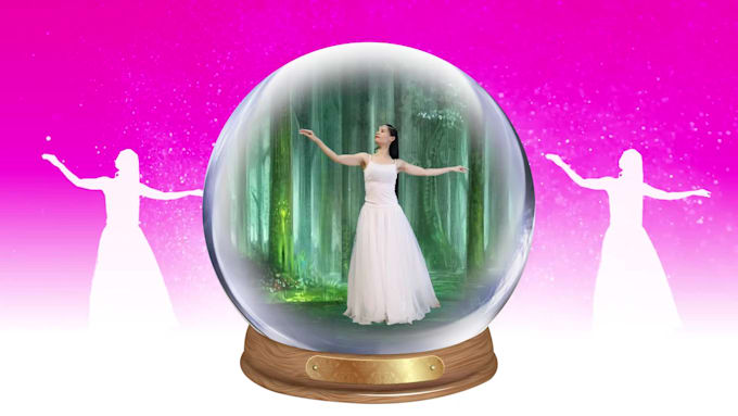 dance to your music in the crystal ball