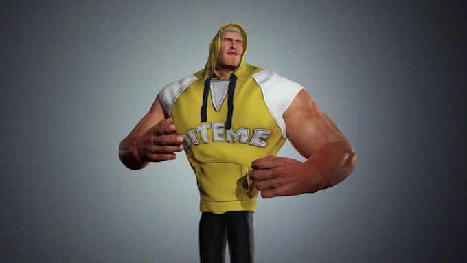 create realistic 3d character animation