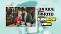 create unique photo slideshow video with your photos, videos