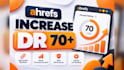 increase domain rating ahrefs DR 70 plus by high authority SEO backlinks