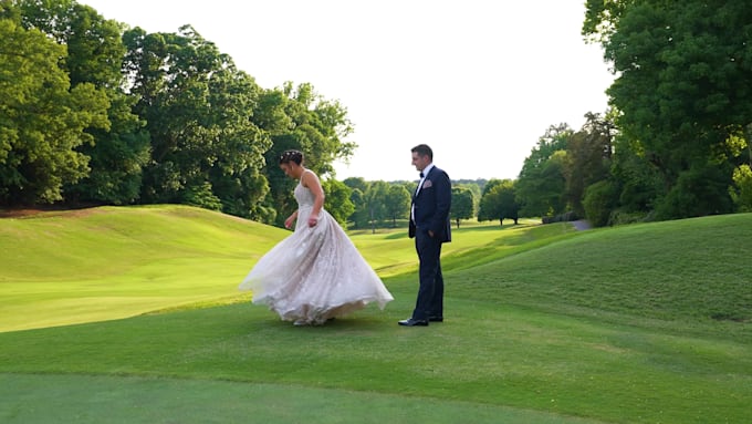 do professional cinematic wedding film editing