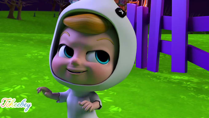 create 3d kids animation and 3d animation for kids