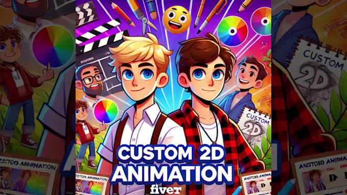 create professional 2d animated video