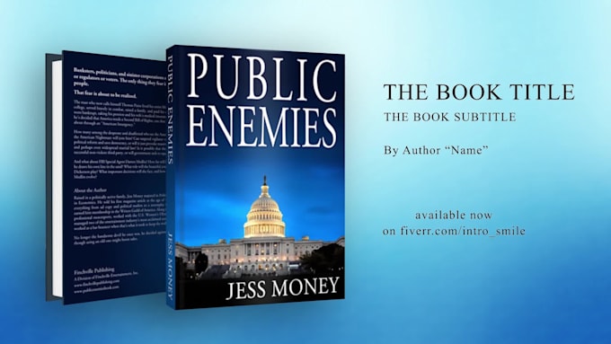 Best Price! I will make an eye catching book promo video  for $30