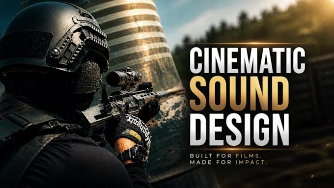 craft cinematic sound design for your film or trailer