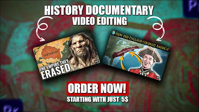 do history video and documentary video editing