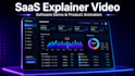 create a saas explainer video, software demo video, and product animation
